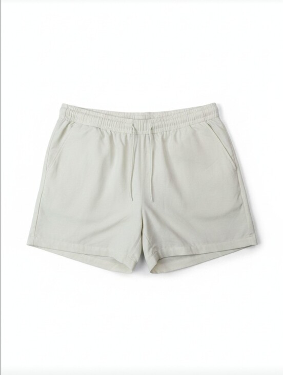 Original Use Other - Original Use Men’s Off-White Textured Drawstring Everyday Shorts Size XL